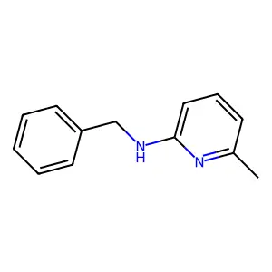 2-Pyridinamine, 6-methyl-N-(phenylmethyl)- structure