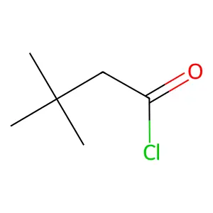 3,3-Dimethylbutanoyl chloride structure