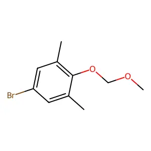 Benzene, 5-bromo-2-(methoxymethoxy)-1,3-dimethyl- structure