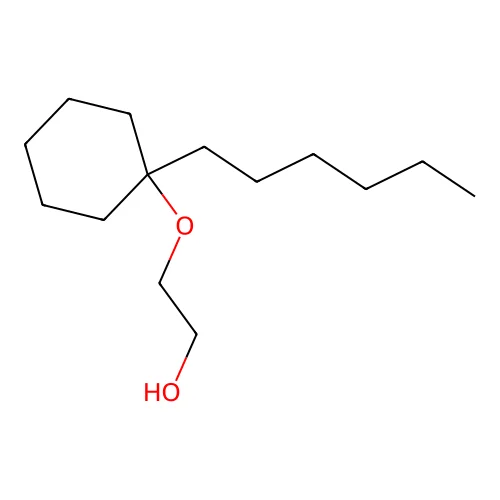 2-(1-Hexylcyclohexyl)oxyethanol structure