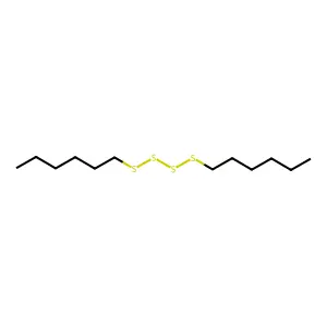 Tetrasulfide, dihexyl structure