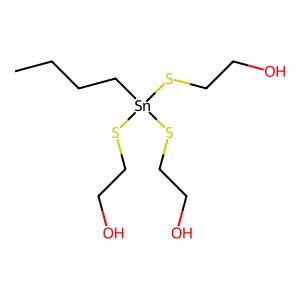 Ethanol, 2,2',2''-[(butylstannylidyne)tris(thio)]tris- structure