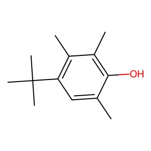 Phenol, 4-(1,1-dimethylethyl)-2,3,6-trimethyl- structure