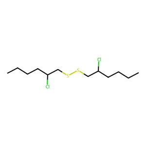 Disulfide, bis(2-chlorohexyl) structure