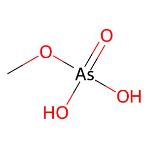Arsenic acid (H3AsO4), monomethyl ester structure