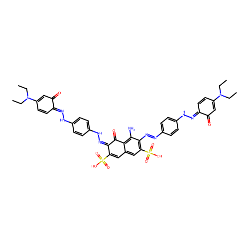 C42H43N11O9S2 structure