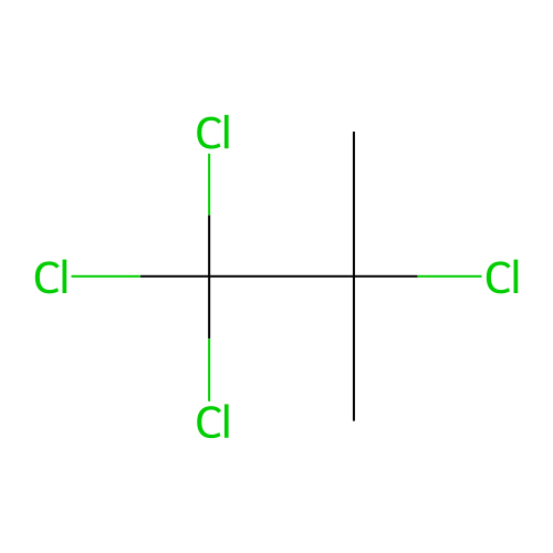 1,1,1,2-Tetrachloro-2-methylpropane structure