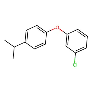 Benzene, chloro((1-methylethyl)phenoxy)- structure