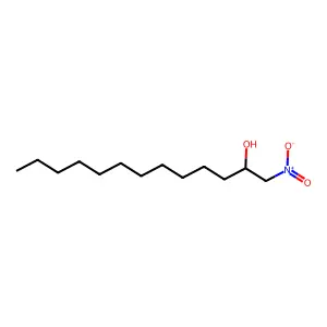 2-Tridecanol, 1-nitro- structure