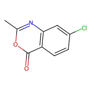 7-Chloro-2-methyl-3,1-benzoxazin-4-one structure