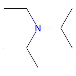 Diisopropylethylamine structure