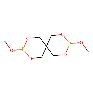 2,4,8,10-Tetraoxa-3,9-diphosphaspiro[5.5]undecane, 3,9-dimethoxy- structure