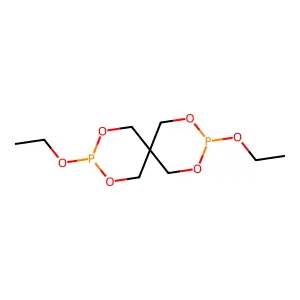 2,4,8,10-Tetraoxa-3,9-diphosphaspiro[5.5]undecane, 3,9-diethoxy- structure