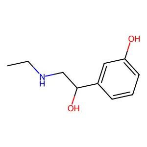 Etilefrine structure
