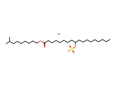 D-Glucitol 1,6-bis(3-mercaptopropionate) structure