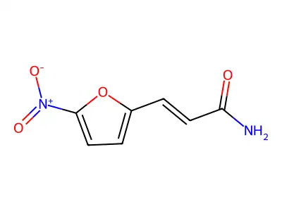 Nitrofurylacrylamide structure