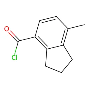 1H-Indene-4-carbonyl chloride, 2,3-dihydro-7-methyl- structure