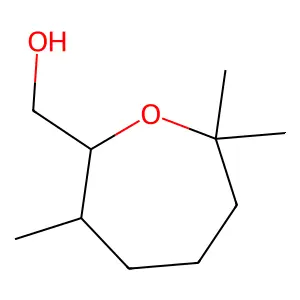 2-Oxepanemethanol, 3,7,7-trimethyl- structure