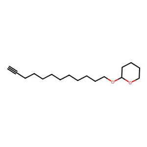 2H-Pyran, 2-(11-dodecyn-1-yloxy)tetrahydro- structure