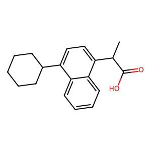 Vedaprofen structure