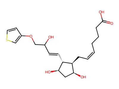 Tiaprost structure