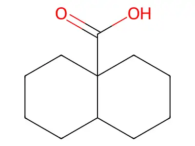 Decahydronaphthalene-4a-carboxylic acid structure