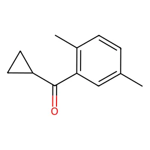 Cyclopropyl(2,5-Dimethylphenyl)Methanone structure