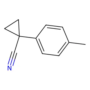 1-(p-Tolyl)cyclopropanecarbonitrile structure