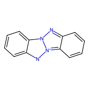 6h-benzotriazolo(2,1-a)benzotriazol-5-ium, inner salt structure