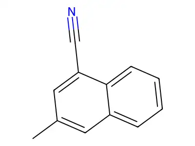 3-Methylnaphthalene-1-carbonitrile structure