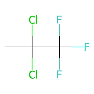 2,2-Dichloro-1,1,1-trifluoropropane structure