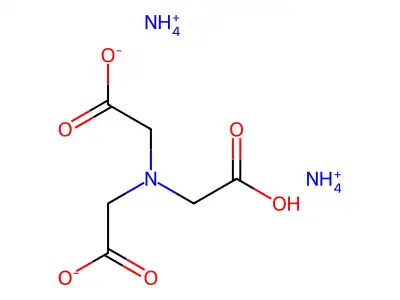 Azane;2-[bis(carboxymethyl)amino]acetic acid structure