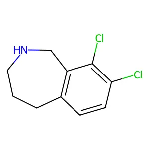 8,9-Dichloro-2,3,4,5-tetrahydro-1H-2-benzazepine structure