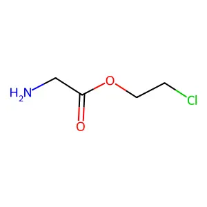 2-Chloroethyl 2-aminoacetate structure