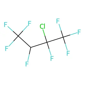 Butane, chlorooctafluoro- structure