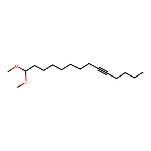 5-Tetradecyne, 14,14-dimethoxy- structure