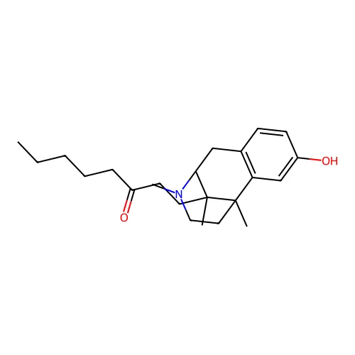 Tonazocine structure