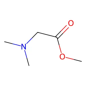 Glycine, N,N-dimethyl-, methyl ester structure
