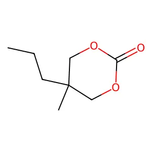 5-Methyl-5-propyl-1,3-dioxan-2-one structure