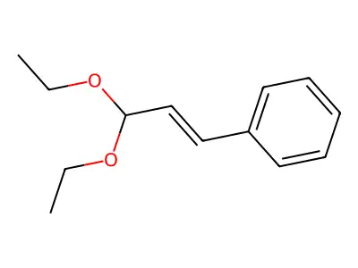 3,3-Diethoxyprop-1-enylbenzene structure