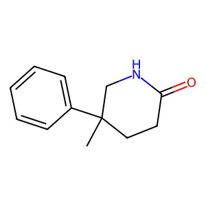 5-Methyl-5-phenylpiperidin-2-one structure