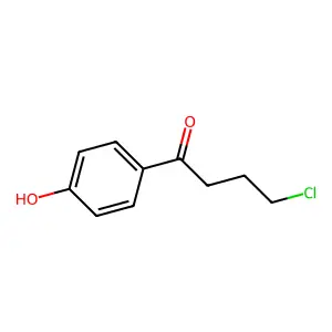 4-Chloro-4'-hydroxybutyrophenone structure