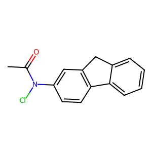 Acetamide, N-chloro-N-9H-fluoren-2-yl- structure