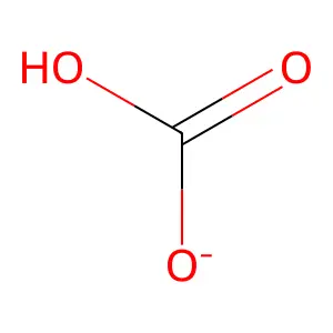 Bicarbonate Ion structure