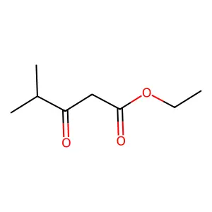 Ethyl isobutyrylacetate structure