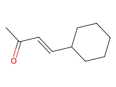1-Cyclohexylbut-1-en-3-one structure