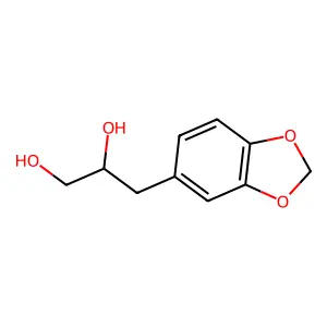 2',3'-Dihydro-2',3'-dihydroxysafrole structure