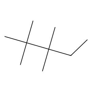 2,2,3,3-Tetramethylpentane structure