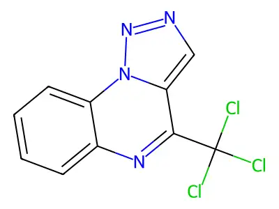 4-(Trichloromethyl)triazolo[1,5-a]quinoxaline structure