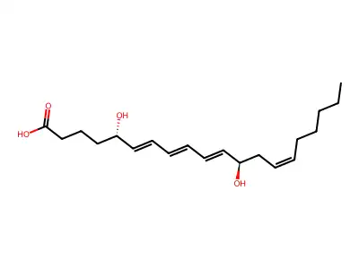 6-trans Leukotriene B4 structure
